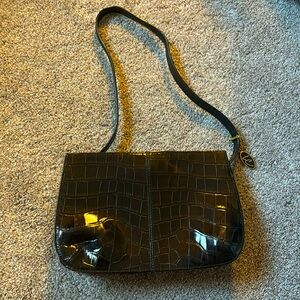 Black leather LC bag